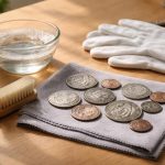 découvrez des méthodes efficaces et sûres pour nettoyer vos pièces de monnaie sans risquer d'endommager leur valeur numismatique.