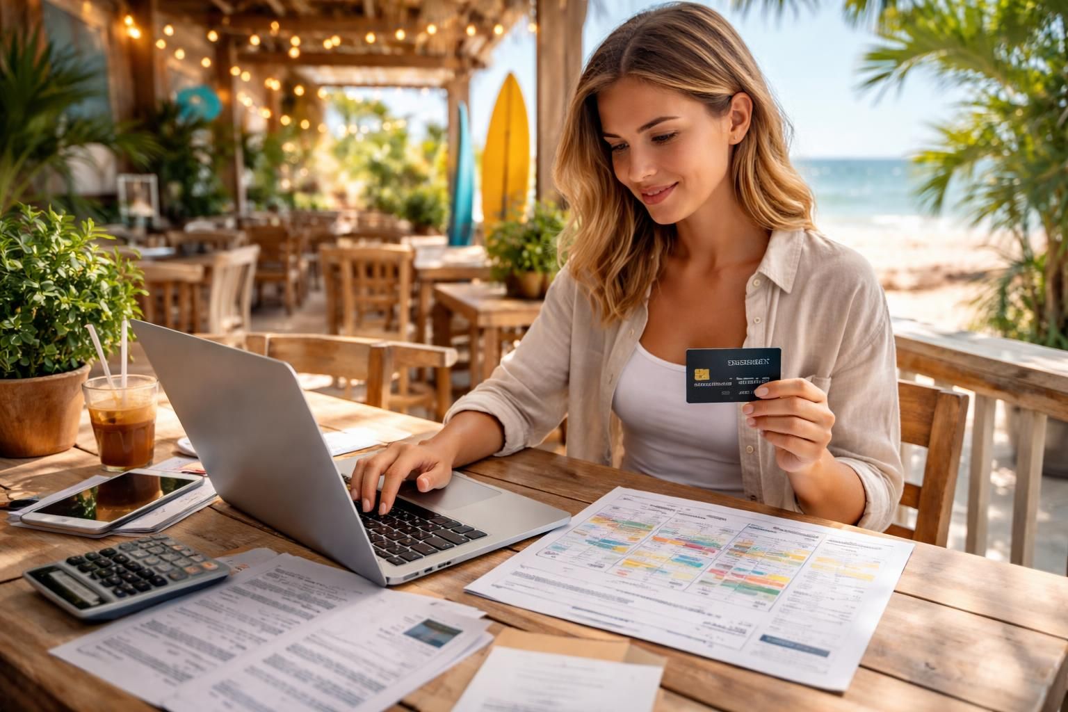 découvrez comment optimiser l'utilisation des cartes de crédit professionnelles pour gérer efficacement les finances des entreprises saisonnières tout au long de l'année.