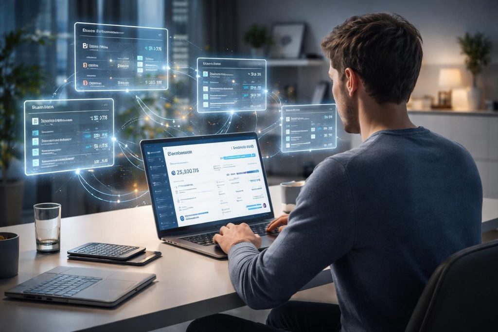 découvrez ce qu'est un agrégateur de compte bancaire, comment il fonctionne et les avantages qu'il offre pour gérer facilement toutes vos finances au même endroit.
